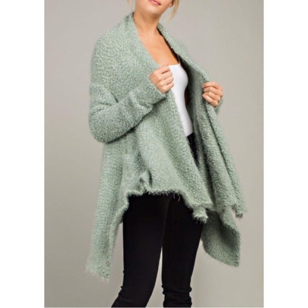 New, Boutique Eyelash Knit Cardigan